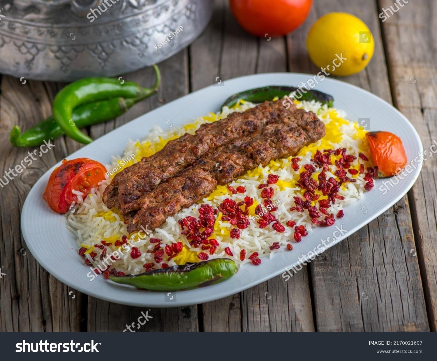 Seekh Kabab with Rice
