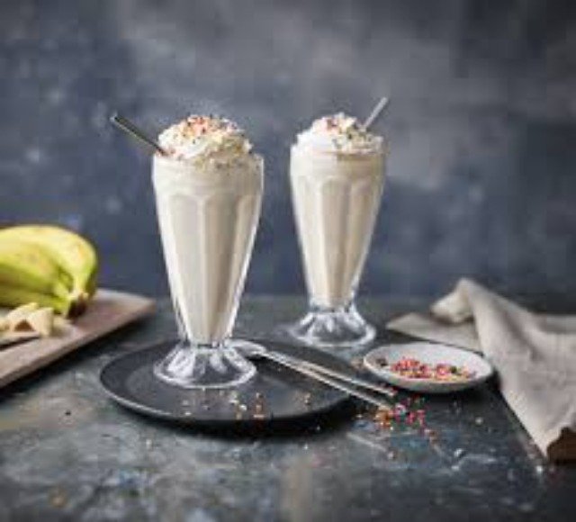 Afghani Banana Milk Shake