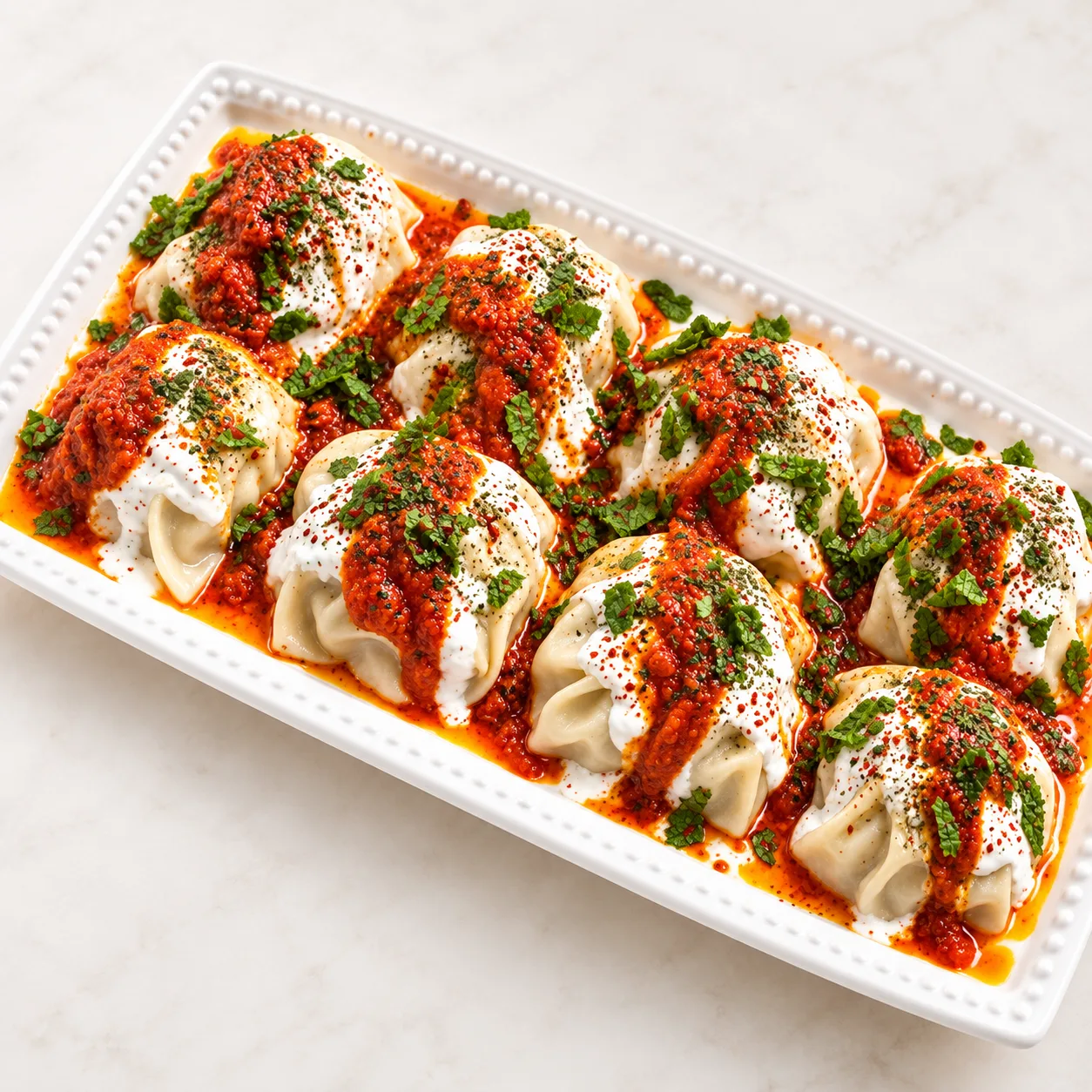 Mantu (8 pcs)